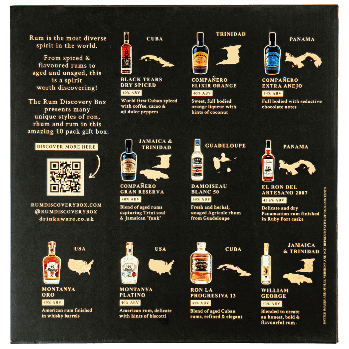 Rum Discovery Box 10 x 5cl