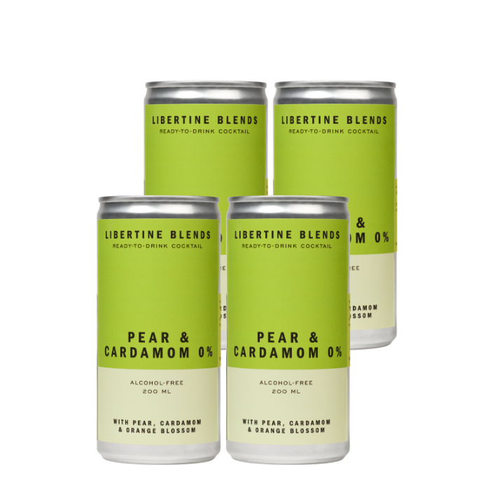 Libertine Blends Pear & Cardamom 0% 200ml