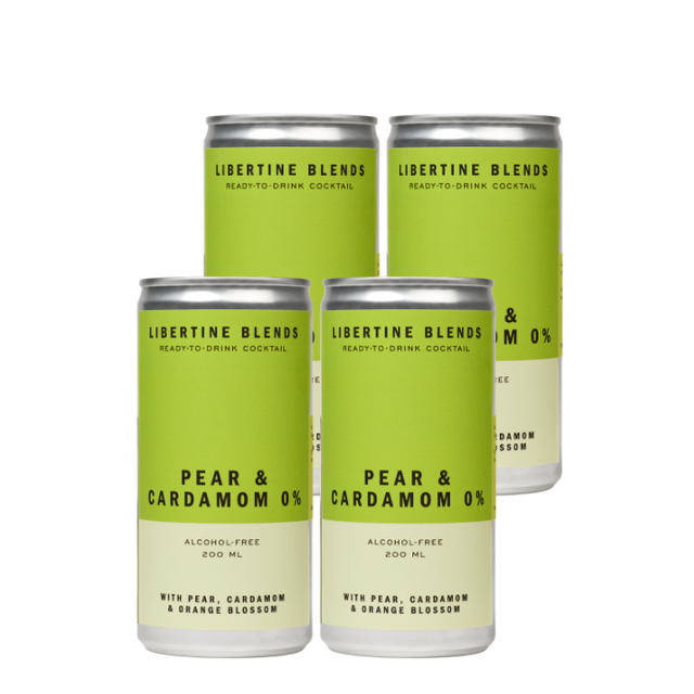 Libertine Blends Pear & Cardamom 0% 200ml