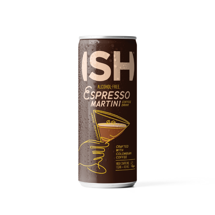 ISH Non Alcoholic Espresso Martini Can 24 x 250ml