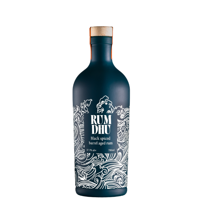 Mounts Bay Distillery Rum Dhu Black Spiced Rum 70cl