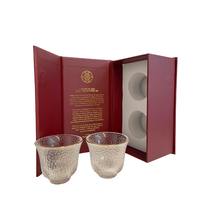 The Orientalist Spirits Gunpowder Gin 70cl with Glassware Pack