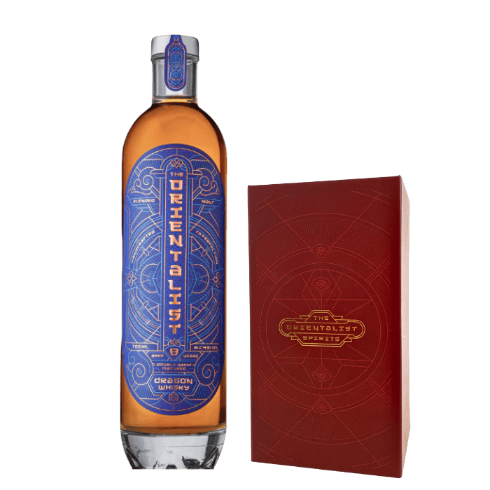 The Orientalist Spirits 8 Year Old Dragon Whisky 70cl with Glassware Pack