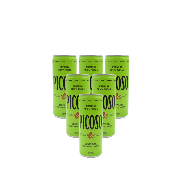 Picoso Zesty Lime cut with Scotch Bonnet 250ml