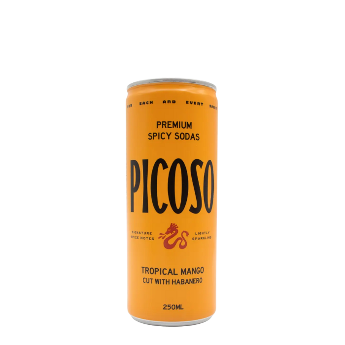 Picoso Tropical Mango cut with Habanero 250ml