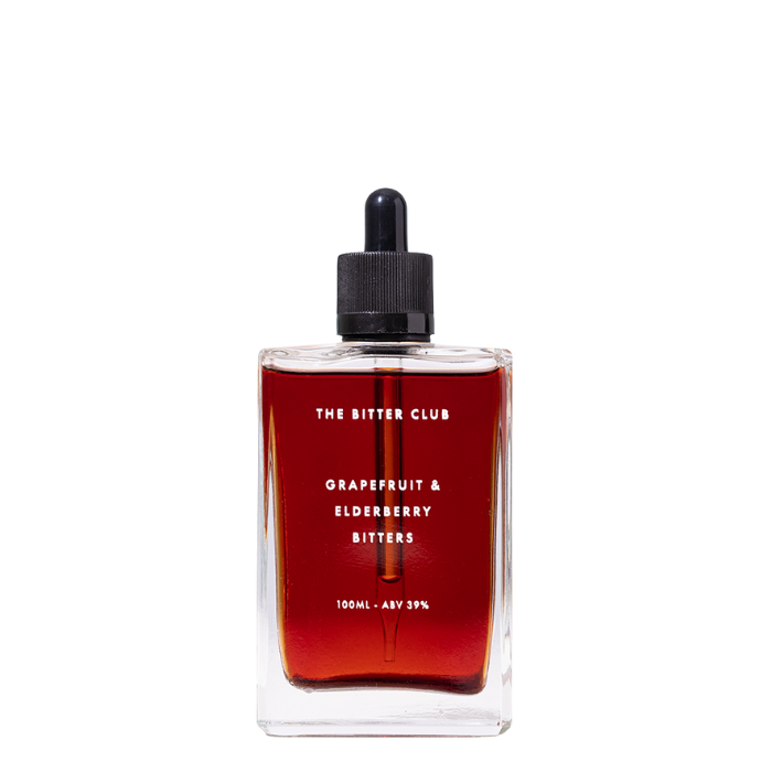 The Bitter Club Grapefruit and Elderberry Bitters 100ml