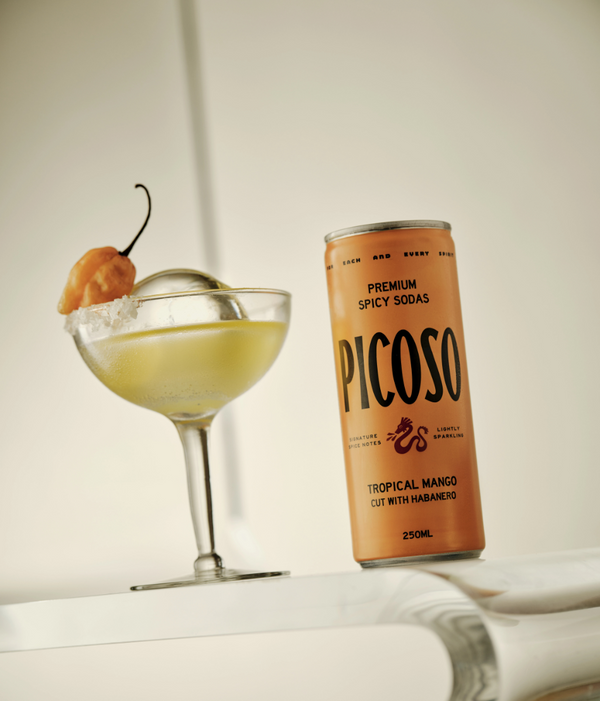 Mango & Habanero Rum Cocktail