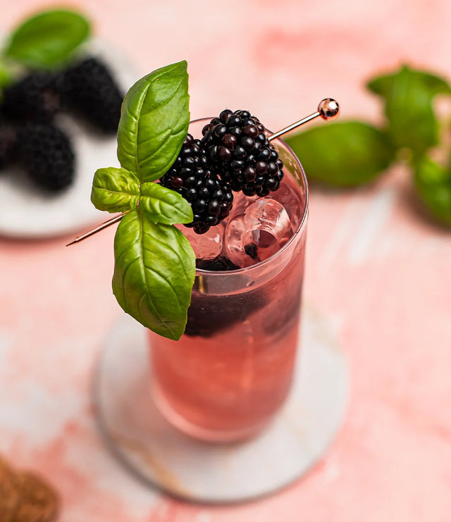 Blackberry Prosecco Smash