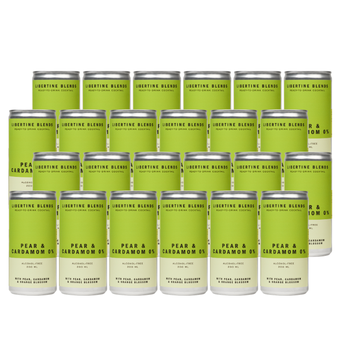 Libertine Blends Pear & Cardamom 0% 200ml