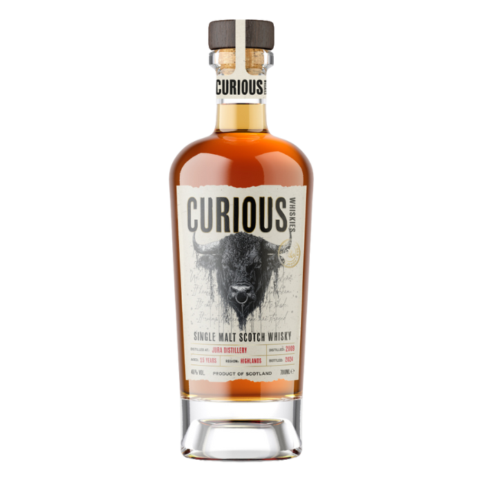 Curious Whiskies Jura 15YO Single Malt Scotch Whisky 70cl