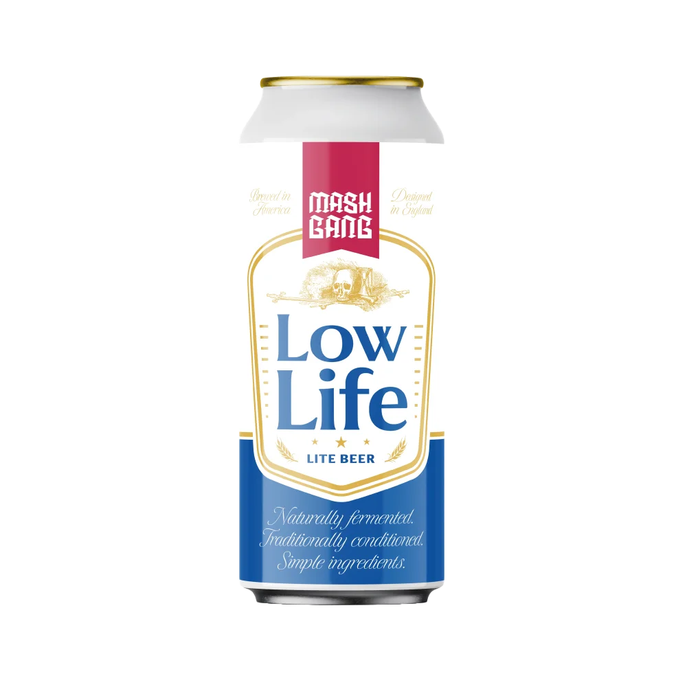 Mash Gang Low Life Lite Beer