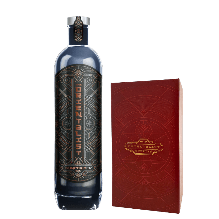 The Orientalist Spirits Gunpowder Gin 70cl with Glassware Pack