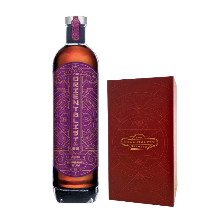 The Orientalist Spirits Imperial Solera 23 Rum 70cl with Glassware Pack