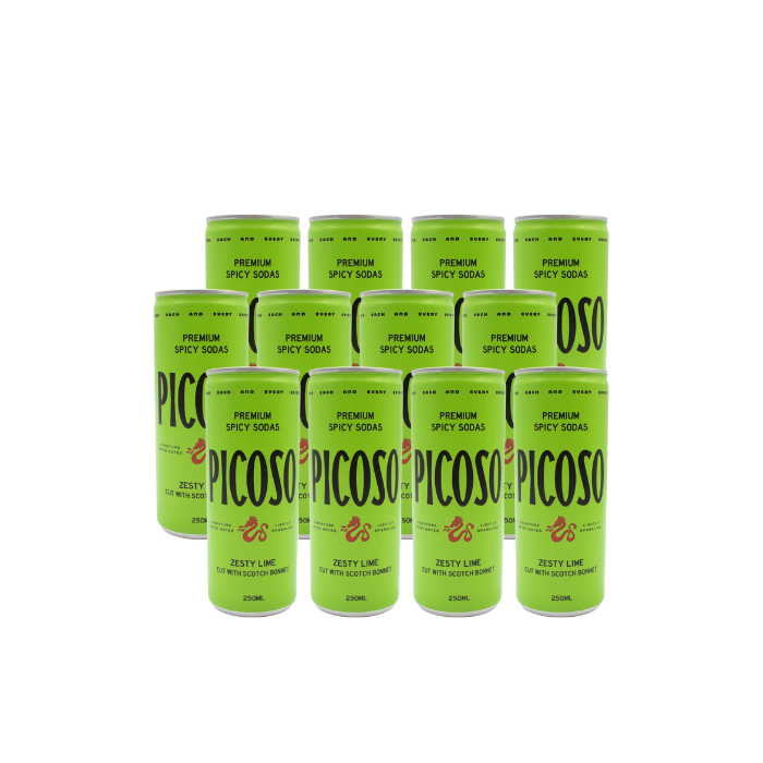 Picoso Zesty Lime cut with Scotch Bonnet 250ml