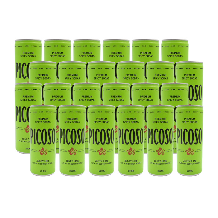 Picoso Zesty Lime cut with Scotch Bonnet 250ml