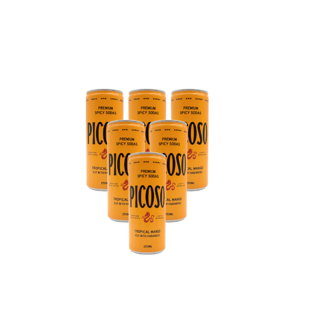 Picoso Tropical Mango cut with Habanero 250ml