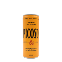 Picoso Tropical Mango cut with Habanero 250ml