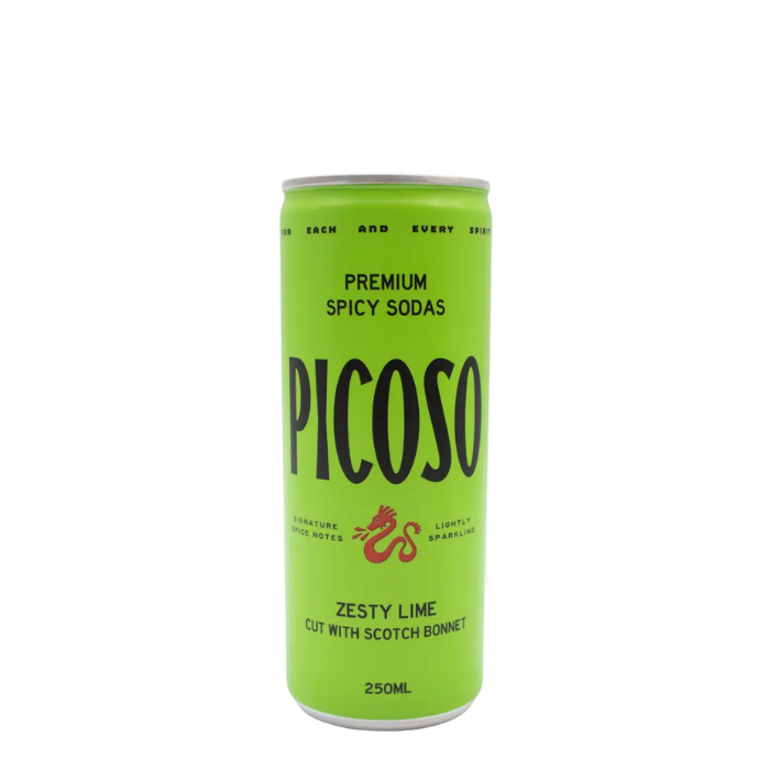 Picoso Zesty Lime cut with Scotch Bonnet 250ml