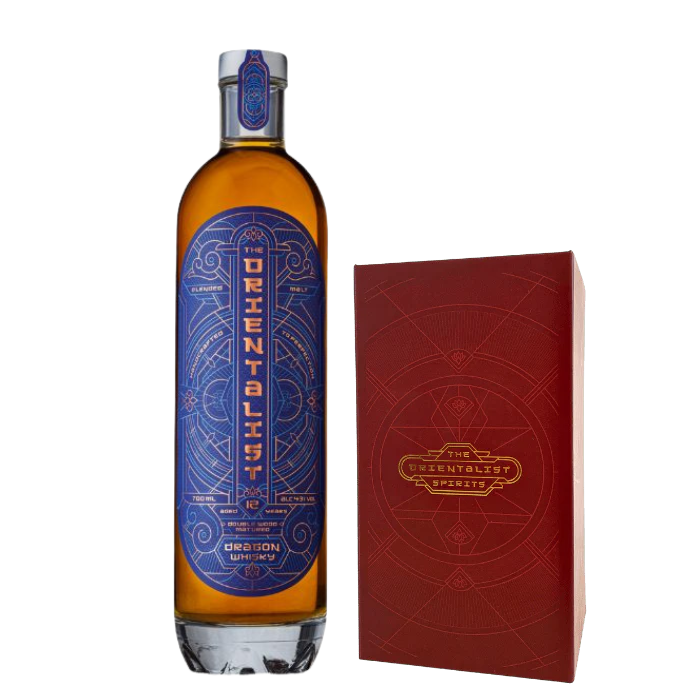 The Orientalist Spirits 12 Year Old Dragon Whisky 70cl with Glassware Pack