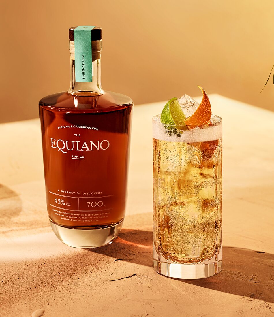 Equiano-African-Caribbean-Rum-Gold-And-Stormy-Cocktail