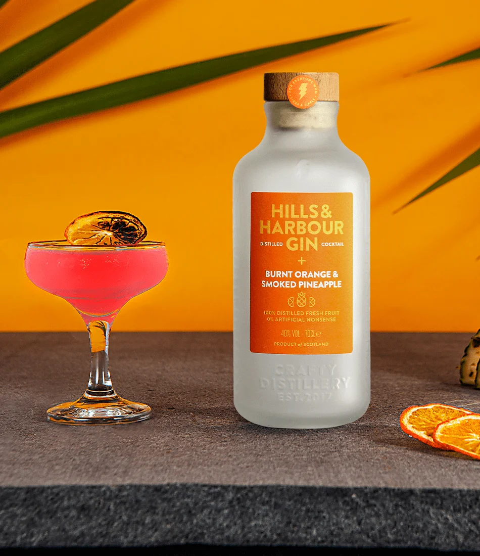 Hills-and-Harbour-Burnt-Orange-And-Smoked-Pineapple-Cocktail-Cosmopolitan